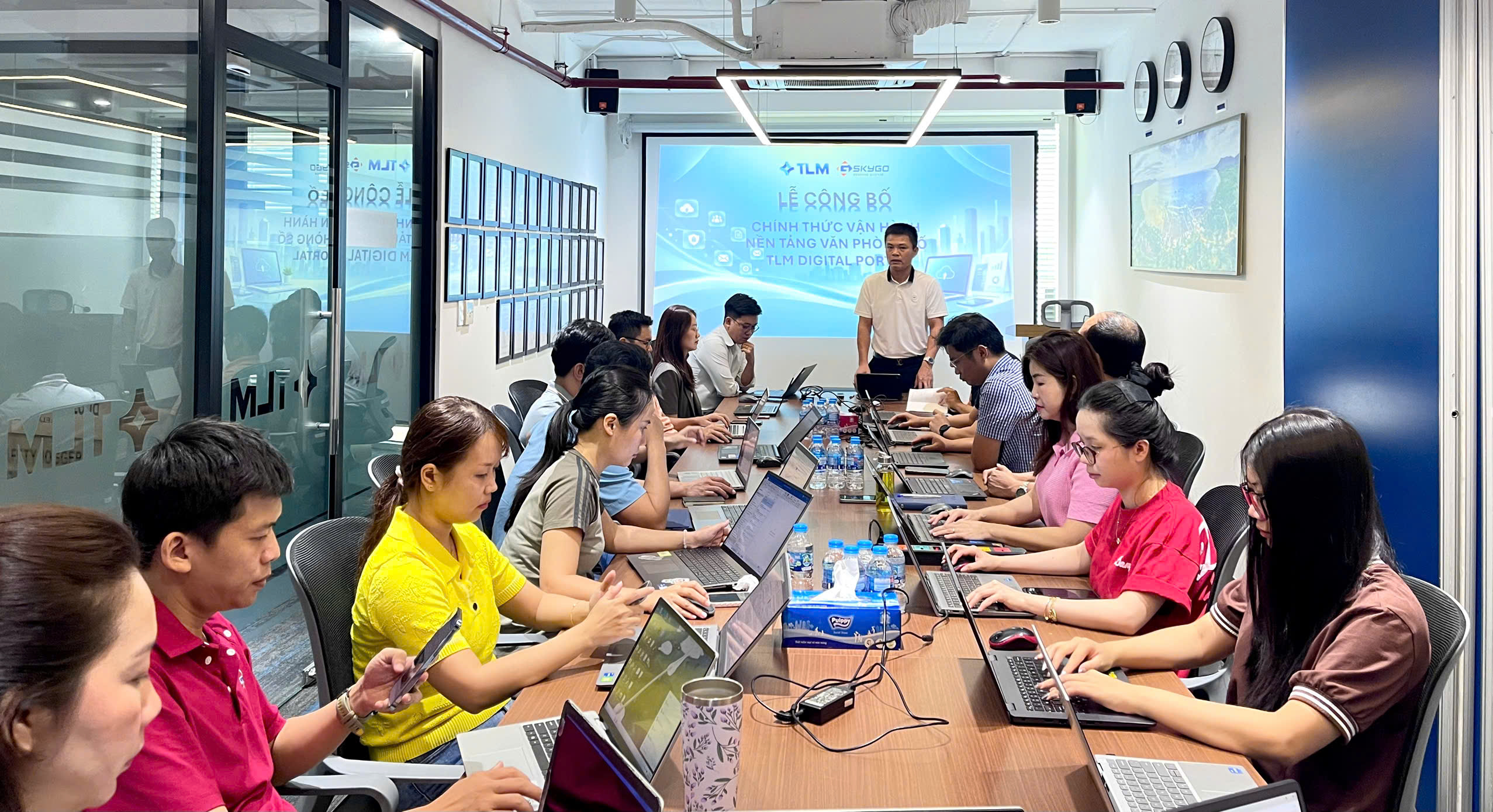 Gskygo đồng hành cùng Công ty TLM vận hành Nền tảng Văn phòng số TLM Digital Portal