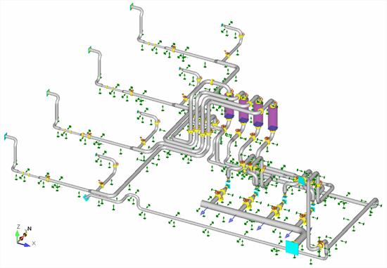 AutoPIPE - Ứng dụng Thiết kế và Phân tích ứng suất đường ống